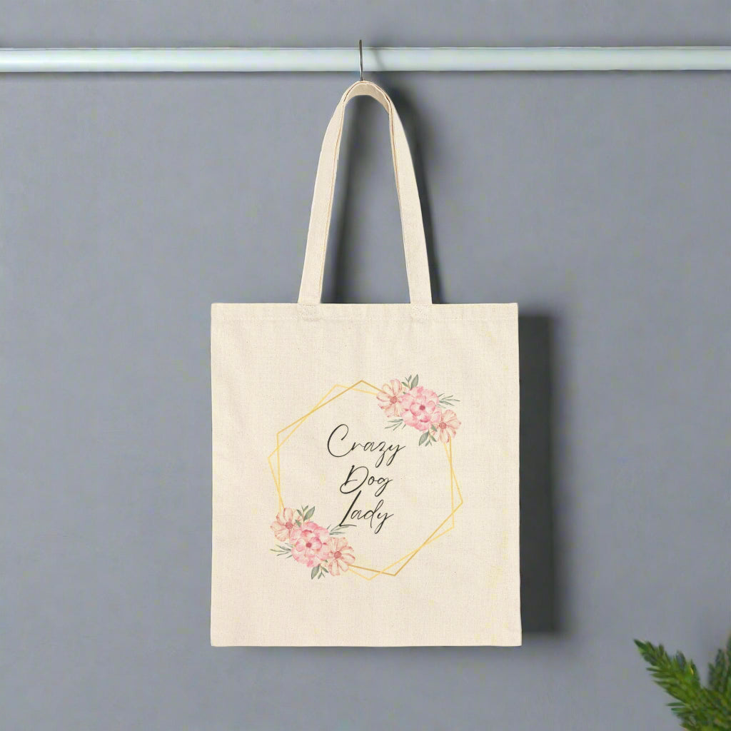 Crazy Dog Lady Tote Bag