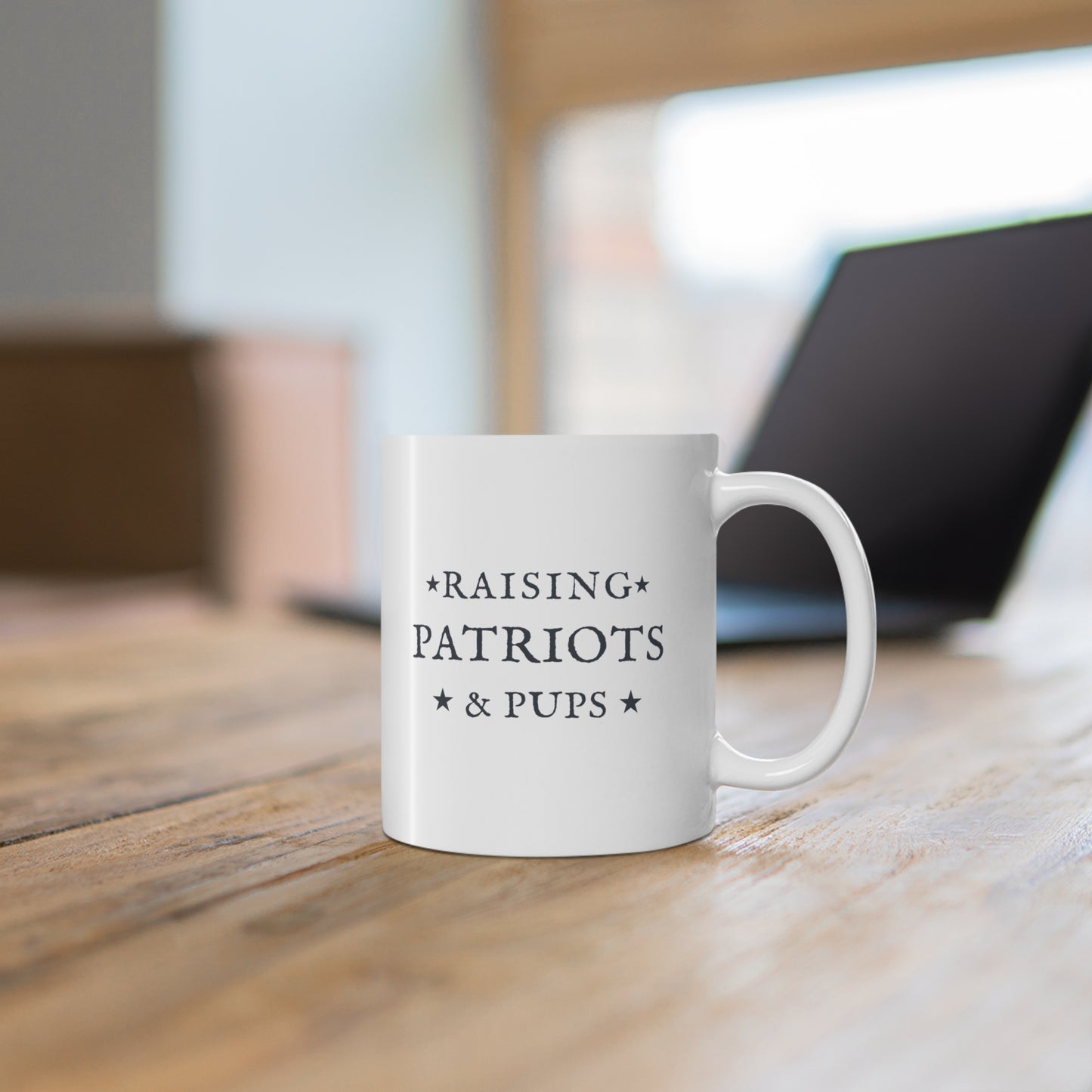 Raising Patriots & Pups Coffee Mug - 11oz