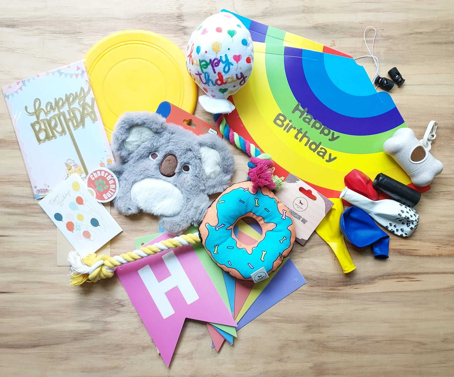 Curated Practical Gift Boxes For Dogs - Birthday Celebration Box