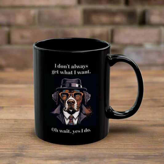 gangster dog mug