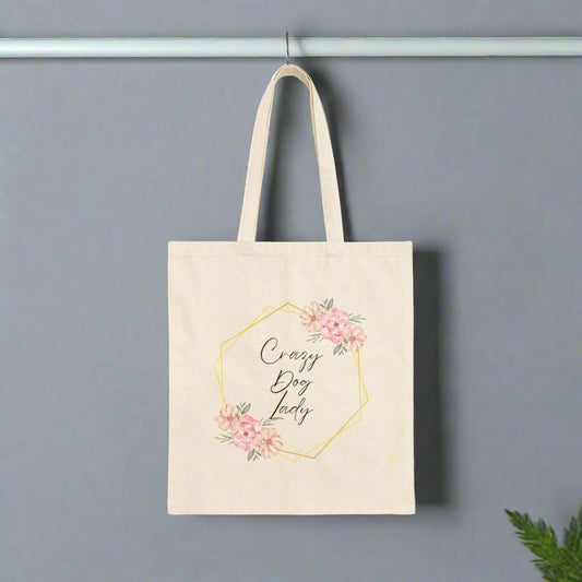Crazy Dog Lady Tote Bag