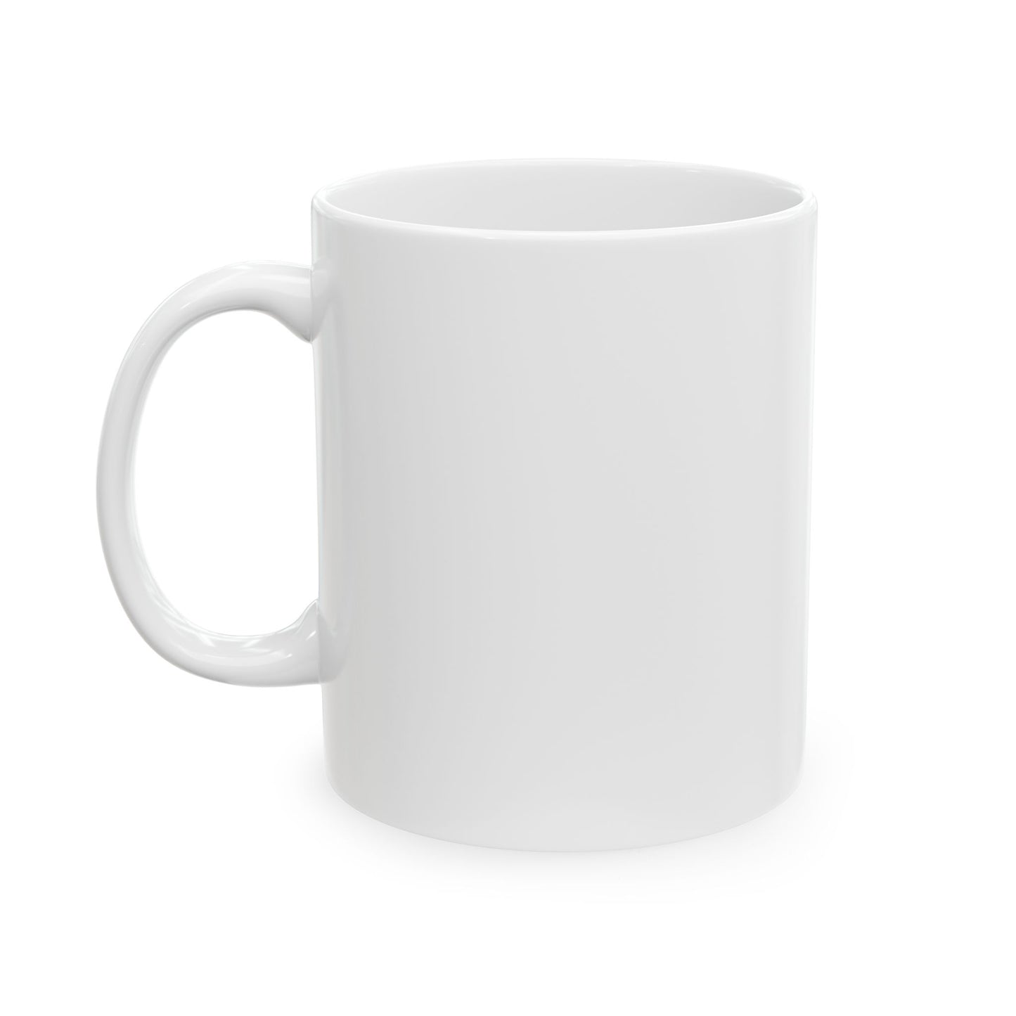 Patriotic Mastiff Ceramic Mug, (11oz)