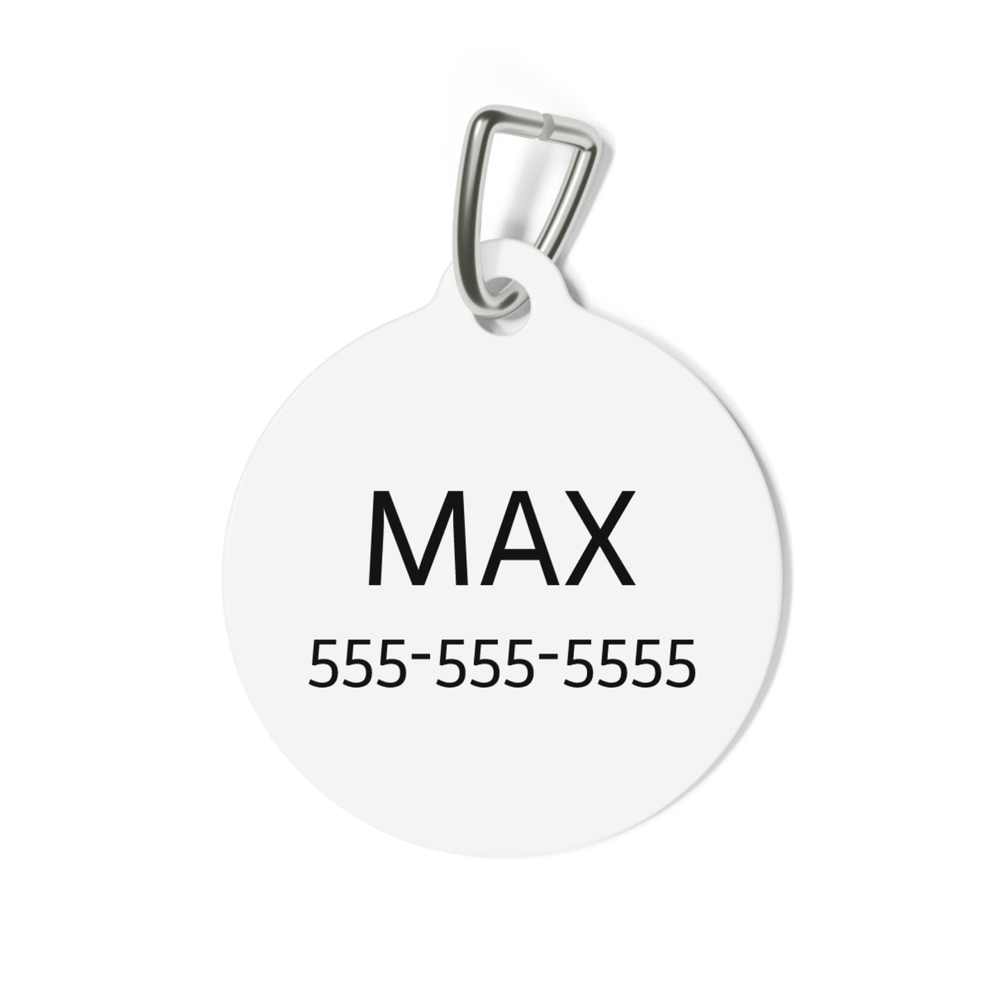 Funny Dog Tag "Rebel" - Personalized (1 inch)