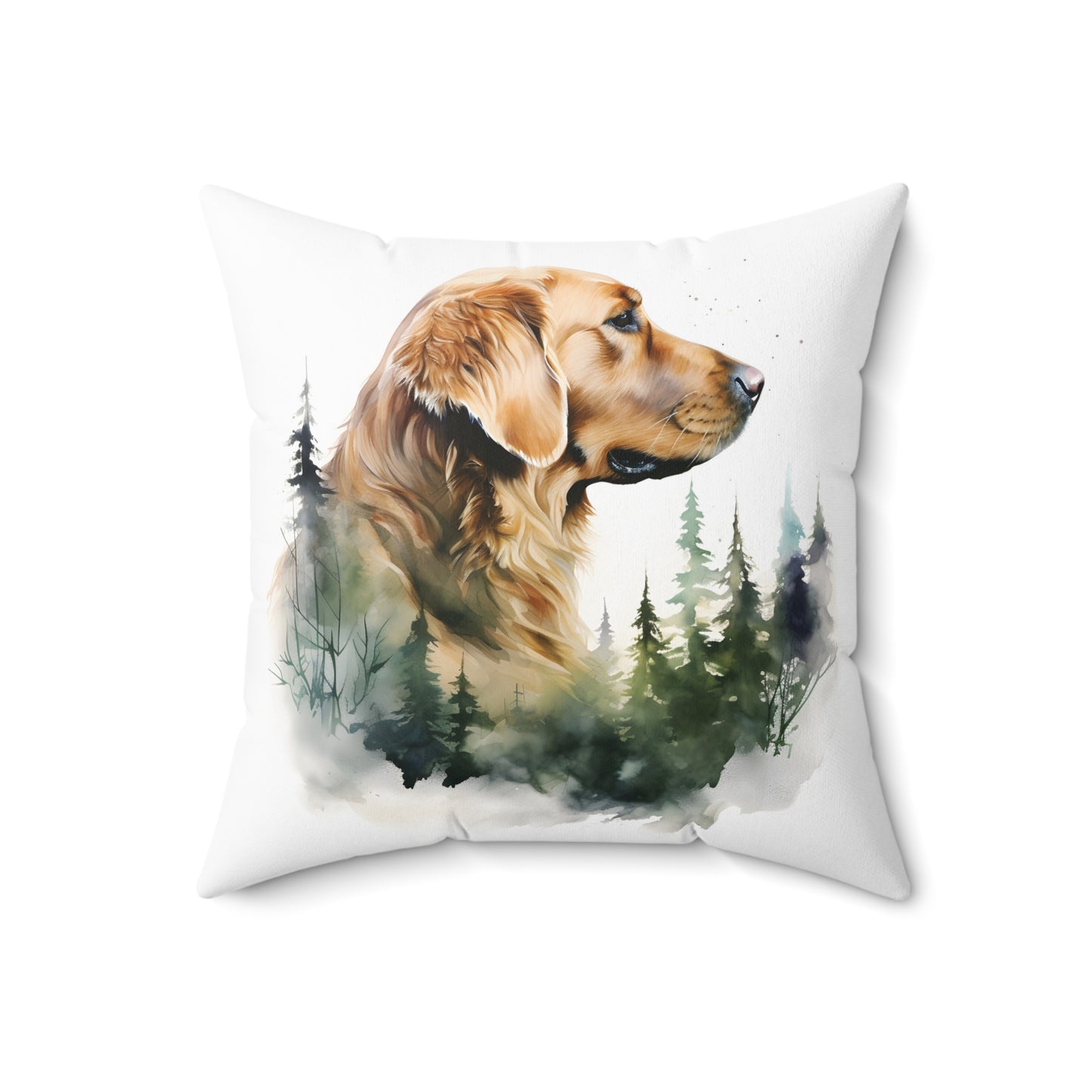 Golden Retriever Accent Pillow