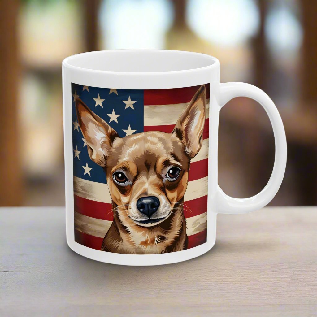 Chihuahua Patriotic Mug