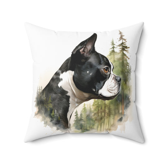 Boston Terrier Accent Pillow