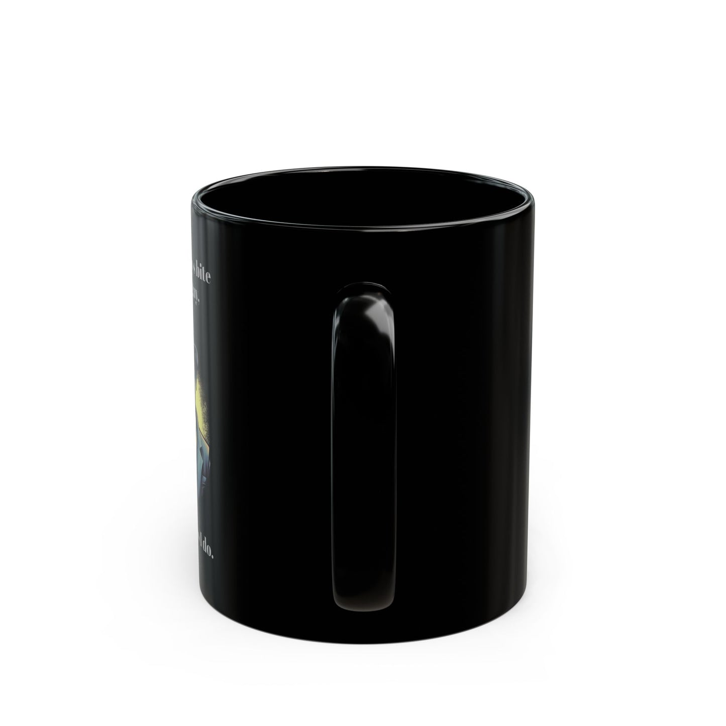 Gangster Dog Mug - "I don't always bite the bad guy..." - 11 or 15 oz