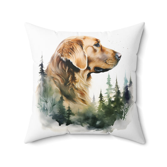 Golden Retriever Accent Pillow