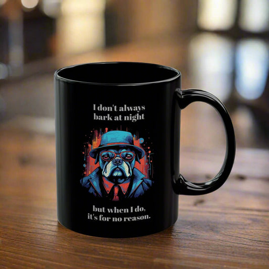 gangster dog mug