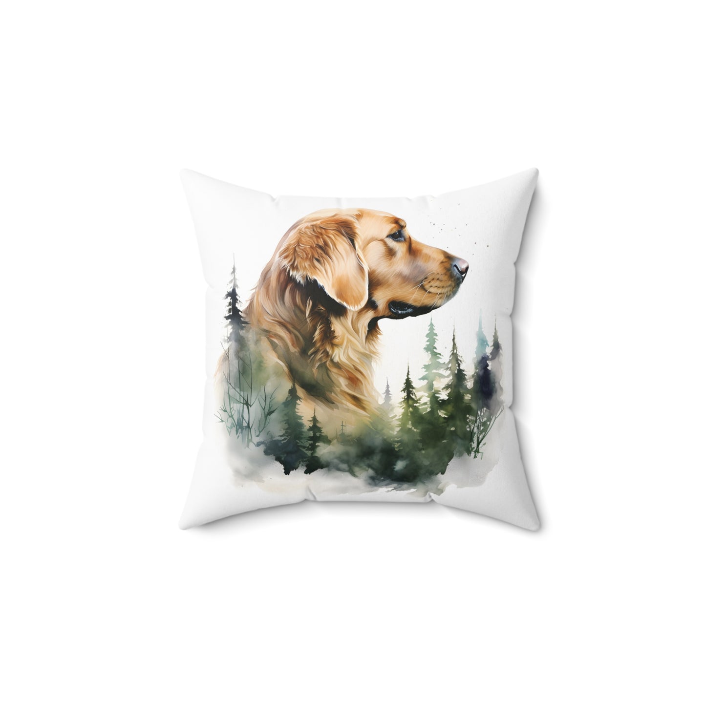Golden Retriever Accent Pillow