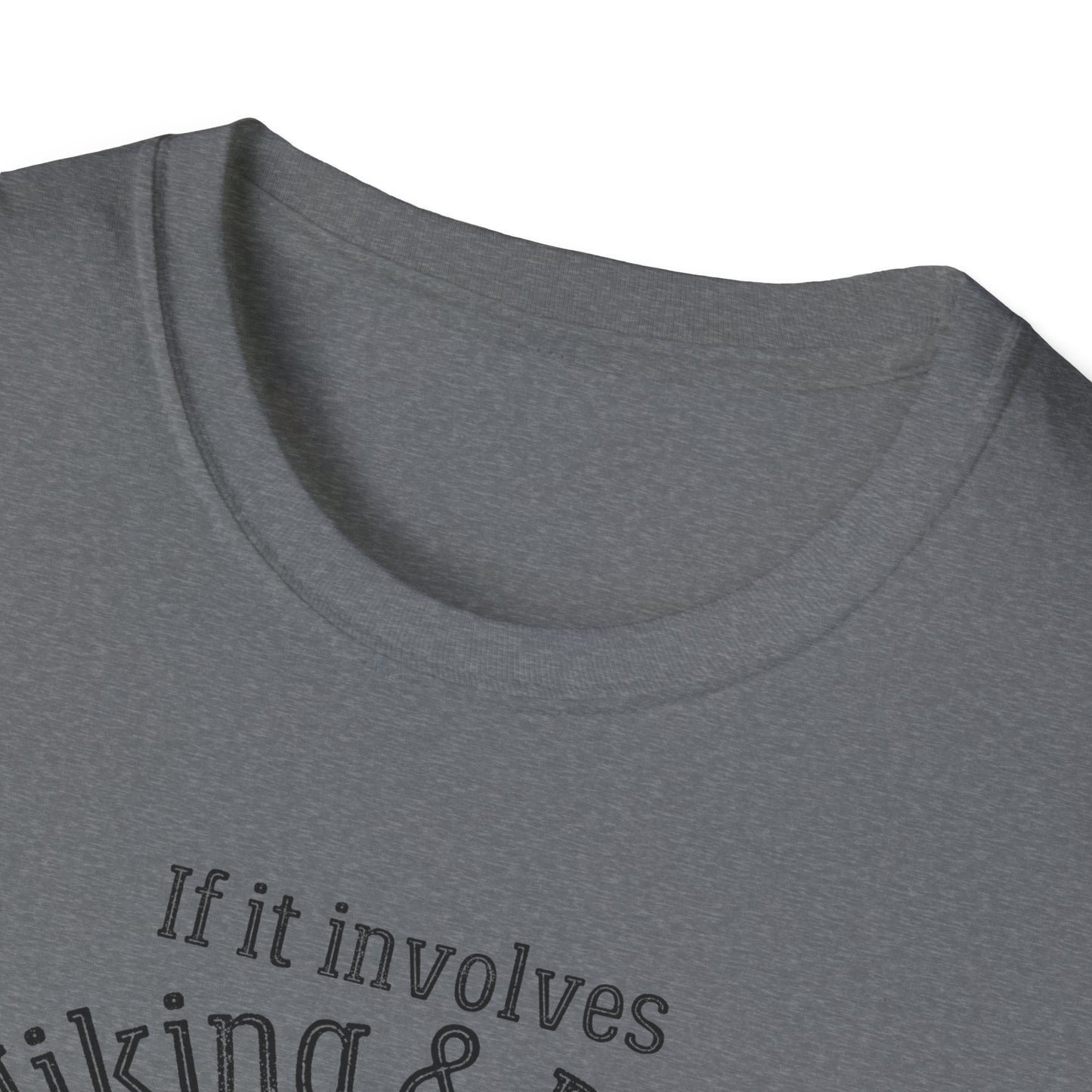 If It Includes Hiking & Dogs, Count Me In T-Shirt, Hiking Dog Lover Shirt, Outdoor Adventure Dog Shirt, Gift for Hikers with Dogs