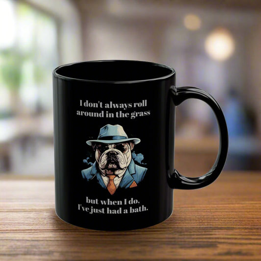 gangster dog mug