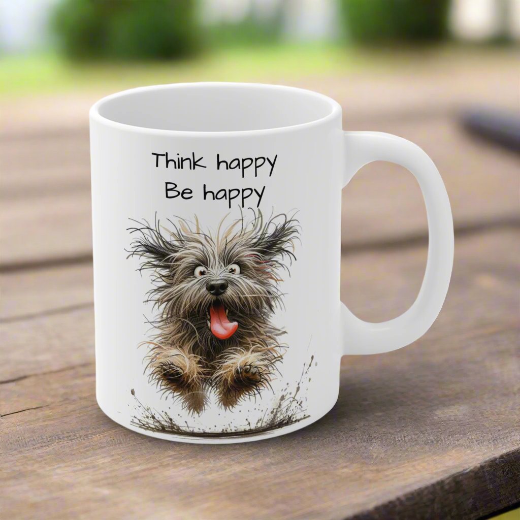 scruffy dog mug