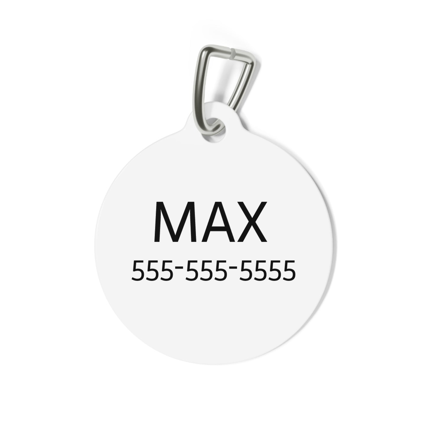 Funny Dog Tag, Life Coach Dog Tag, Personalized Dog Tag for Dogs with a Sense of Humor, My Dog is My Life Coach