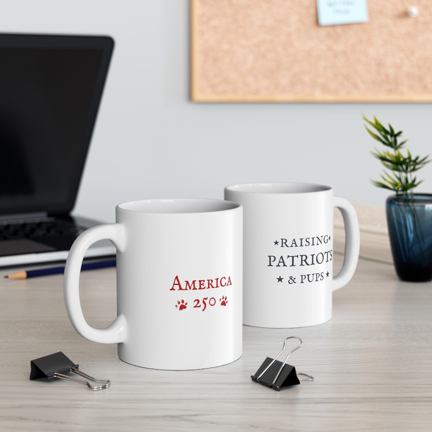 Raising Patriots & Pups Coffee Mug - 11oz