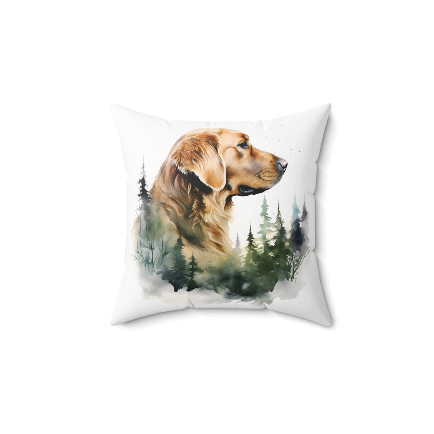 Golden Retriever Accent Pillow
