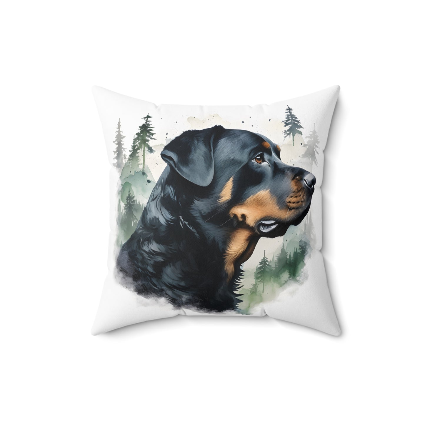 Rottweiler Accent Pillow