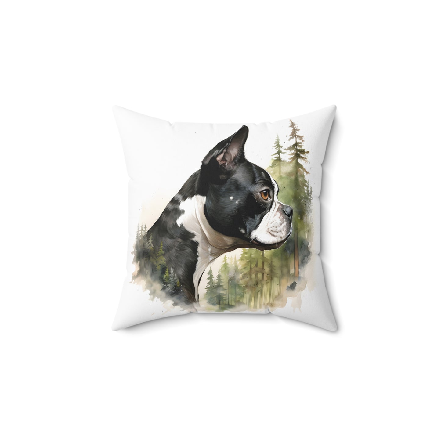 Boston Terrier Accent Pillow