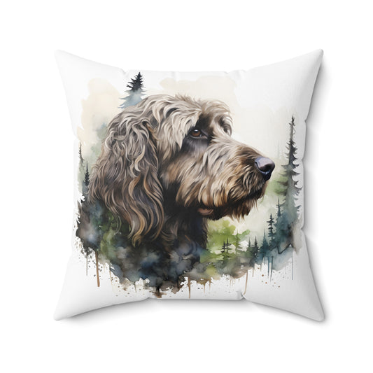 Labradoodle Accent Pillow