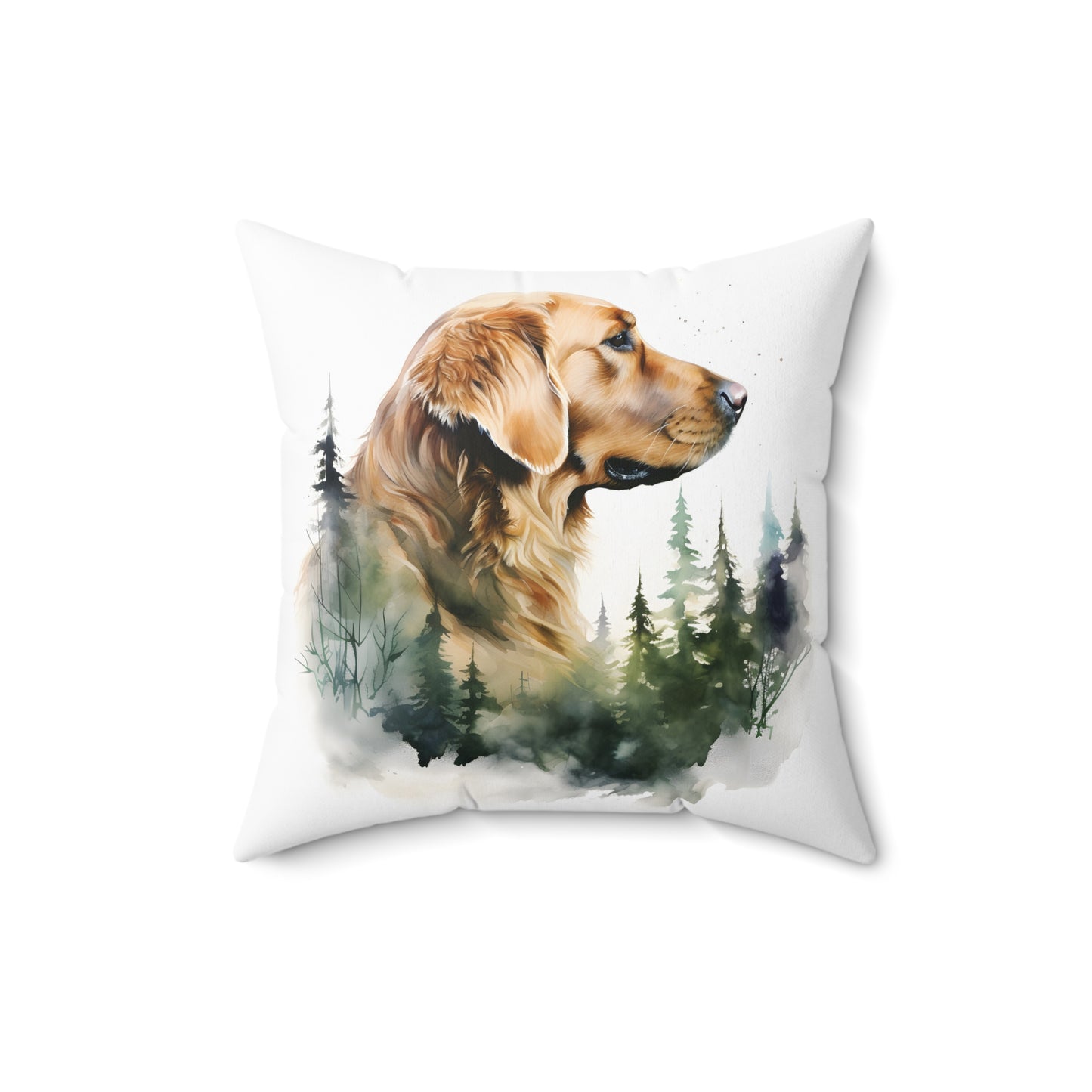 Golden Retriever Accent Pillow