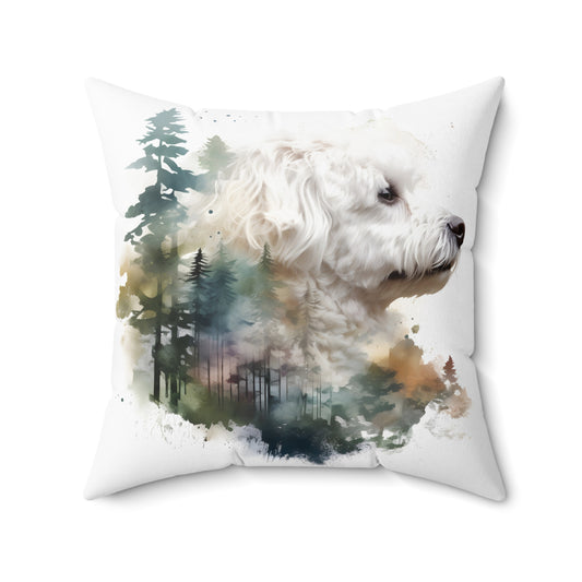 Bichon Frise Accent Pillow