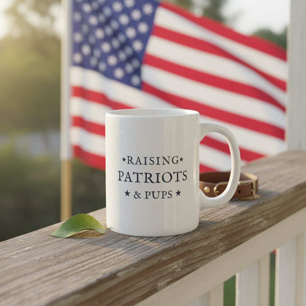 Raising Patriots & Pups Mug